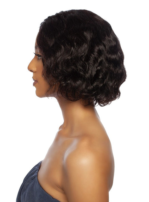 Mane Concept Trill 100% Unprocessed Human Hair HD Lace Front Wig - TR203 ROTATE PART BODY WAVE 10"