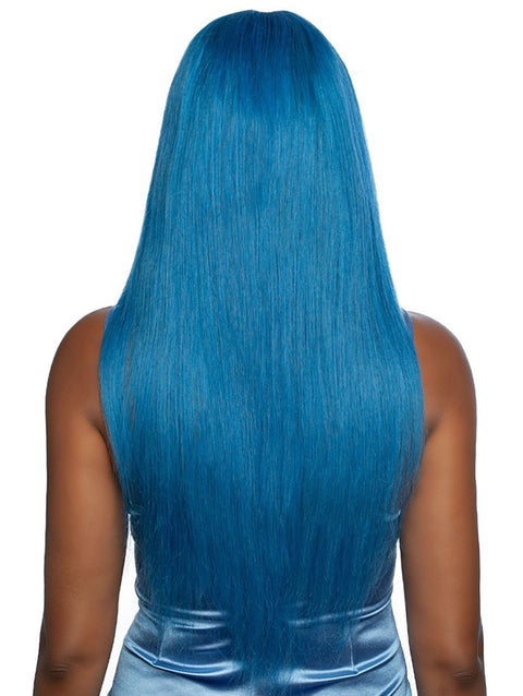 Mane Concept Trill 13A Human Hair HD Pre-Colored Lace Front Wig - TROC204 COBALT BLUE STRAIGHT