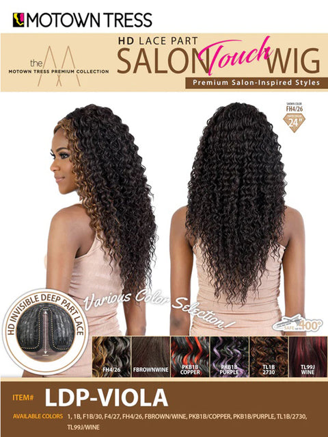 Motown Tress Salon Touch HD Lace Part Wig - LDP-VIOLA