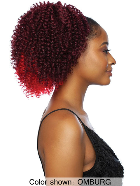 Mane Concept YellowTail Natural Afro Style Wrap & Tie PonyTail - YTFR03 COILY FRO