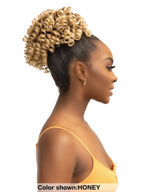 SALE! Janet Collection Remy Illusion Ponytail - ZIRCON