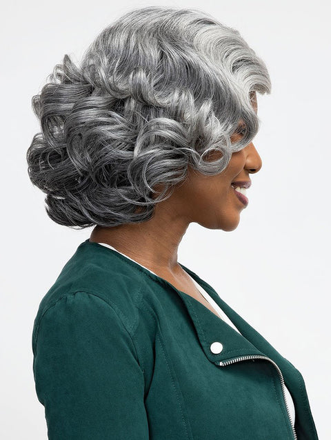 Femi Collection Ms.Granny Deep Part Wig - ADELE