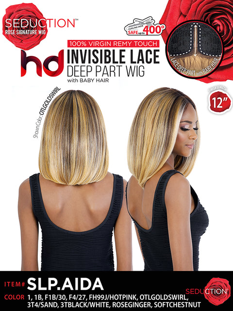 Seduction Rose Signature HD Lace Deep Part Wig - SLP.AIDA