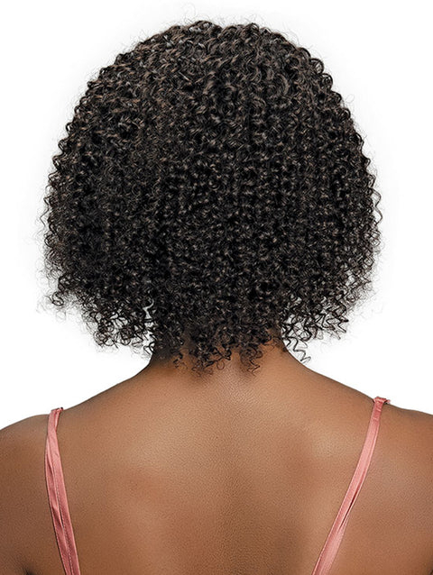 Janet Collection 100% Human Hair Crescent Band Wig - AMANDA