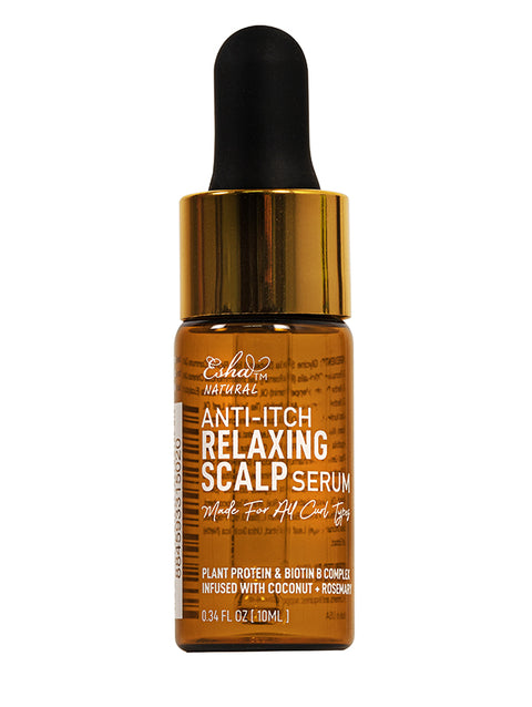 Esha Natural Anti-Itch Relaxing Scalp Serum (Coconut+Rosemary) .34oz