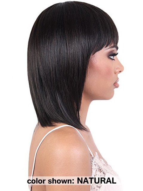 Motown Tress Natural & Blonde Remy Human Hair Wig - HNB.BELLA