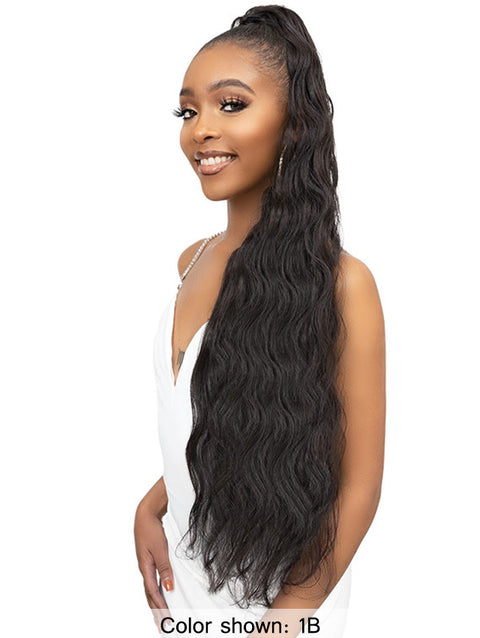 SALE! Janet Collection Remy Illusion Ponytail - BODY 32"