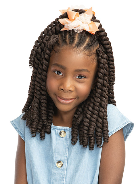 Janet Collection Nala Tress 3X TEENY BOUNCE CURL Crochet Braid 8
