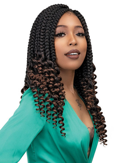 Janet Collection Nala Tress 2X JUMBO COI BOX BRAID Crochet Braid 14
