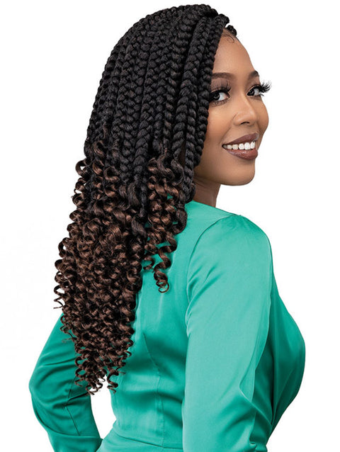 Janet Collection Nala Tress 2X JUMBO COI BOX BRAID Crochet Braid 14
