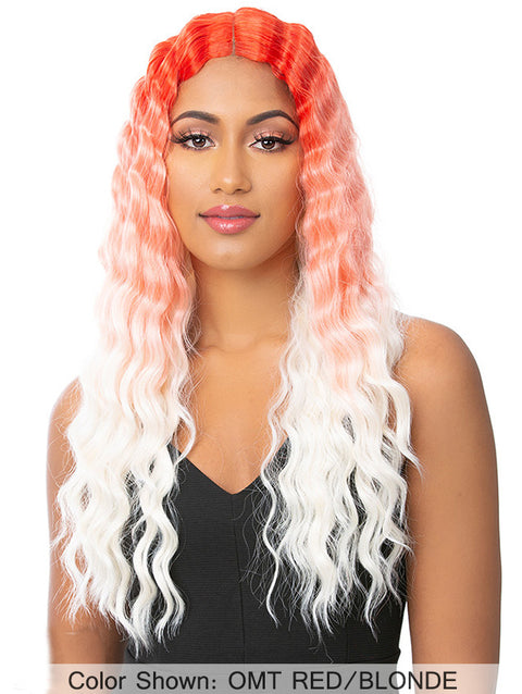 Its A Wig Premium Synthetic HD CRIMPED HAIR 5 Lace Front Wig