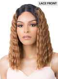 Its A Wig Premium Synthetic HD Lace Front Wig - CRIMPED HAIR 1