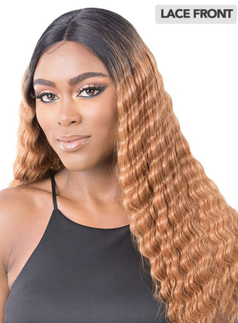 Its A Wig Premium Synthetic HD Lace Front Wig - CRIMPED HAIR 3