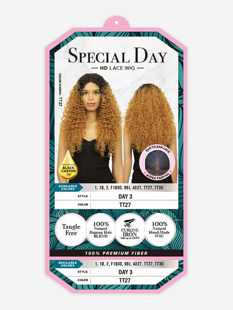 R&B Collection Human Hair Blended Lace Wig - DAY 3