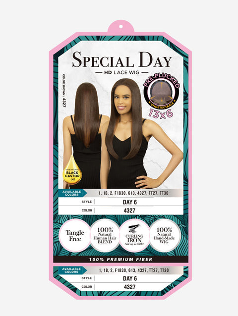 R&B Collection Human Hair Blended Lace Wig - DAY 6