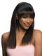 Janet Collection 100% Human Hair Crescent Band Wet&Wavy Wig - DEEP