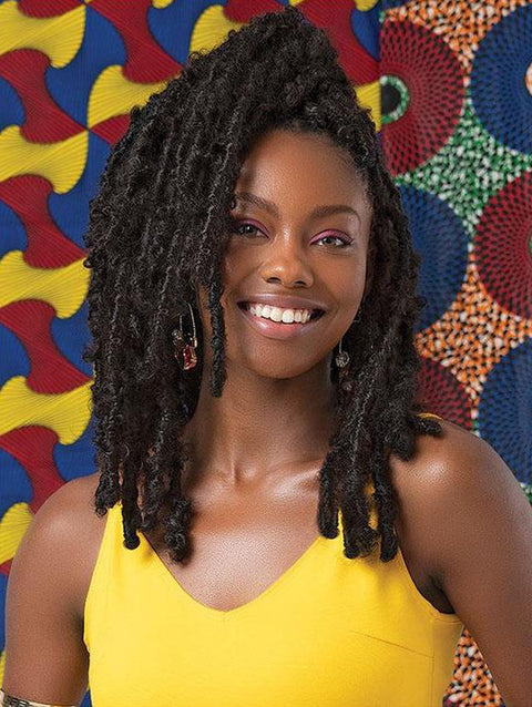 Janet Collection Nala Tress 3X BUTTERFLY FAUX LOCS Crochet Braid 10 12 14