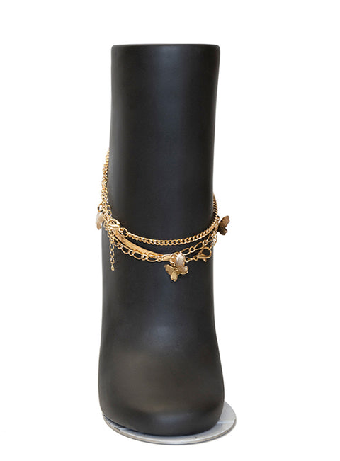 Esha  Anklet Set 3pc - Flutter Wishes