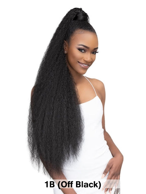 Janet Collection Essentials Snatch & Wrap Ponytail - FRENCH