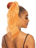 SALE! Janet Collection Remy Illusion Ponytail - GARNET