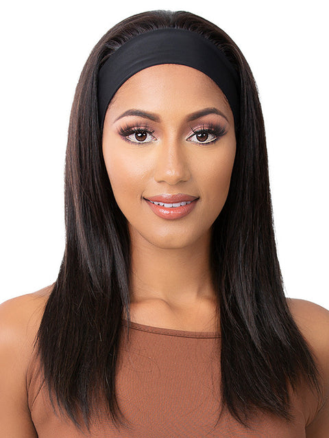 Its a Wig Human Hair Wig - HEADBAND 6