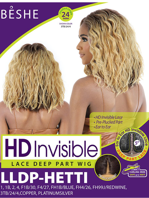 Beshe Heat Resistant Lady Lace Slay and Style Deep Part Lace Wig - LLDP-HETTI
