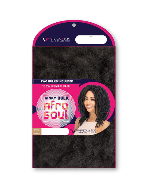 Vivica A Fox Human Hair AFRO SOUL KINKY BULK 16