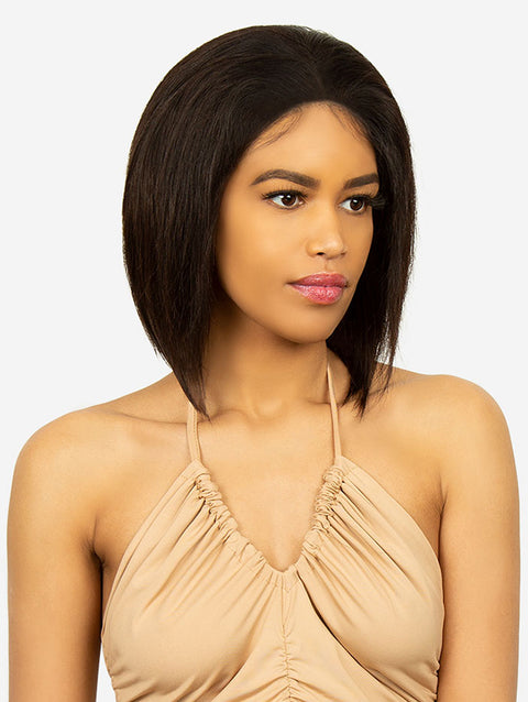 R&B Collection 100% Unprocessed Human Hair Pre-Plucked 6x4 Lace Front Wig - H-STRAIGHT 12