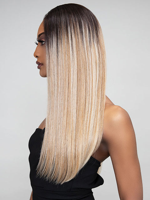 Janet Collection Melt 13x6 Frontal Part Lace Wig  - INEZ