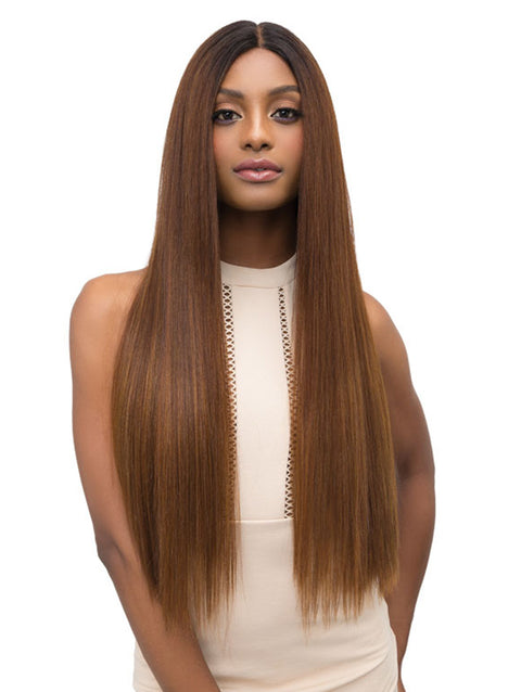 Janet Collection Extended Part Deep Swiss Lace Front Wig- LEAH