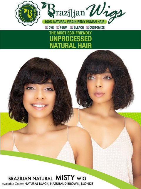 Janet Collection 100% Human Hair Wig - MISTY