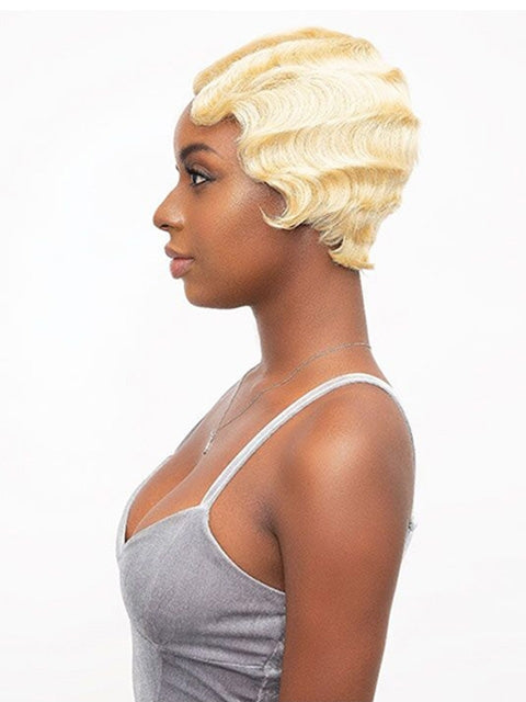 Janet Collection 100% Human Hair Parting Wig - MOMMY *SALE