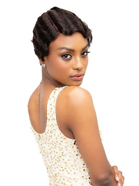 Janet Collection 100% Human Hair Parting Wig - MOMMY *SALE