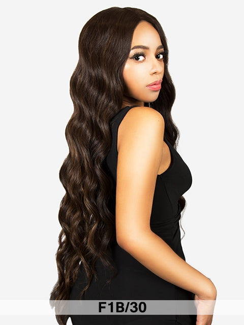 R&B Premium Natural Yaki Medium Density Long Loose Body Wavy Wig - RJ MOMO