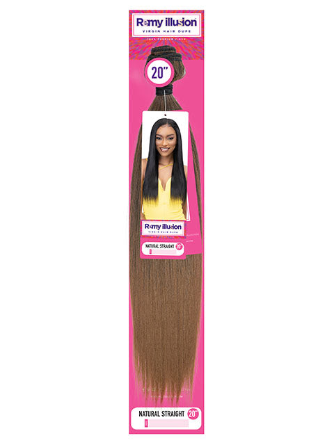 Janet Collection Remy Illusion NATURAL STRAIGHT Weave 20"(RINS20)