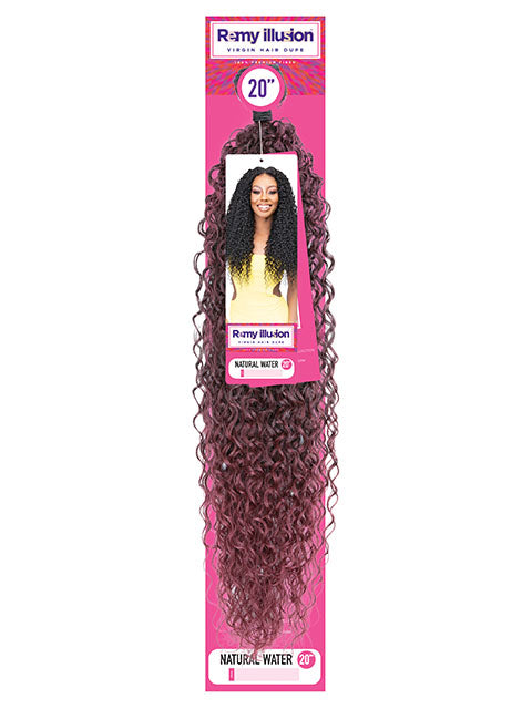SALE! Janet Collection Remy Illusion NATURAL Water WAVE Weave 20"