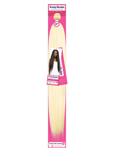 Janet Collection Remy Illusion NATURAL KINKY STRAIGHT Weave 30