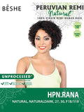 Beshe Peruvian Remi Natural Human Hair Wig - HPN.RANA