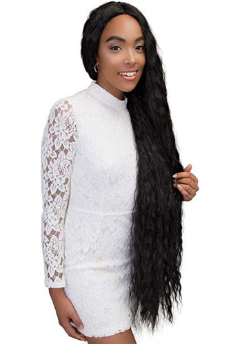 Janet Collection Swiss Lace Extended Part Deep Wig - SUPER DEEP