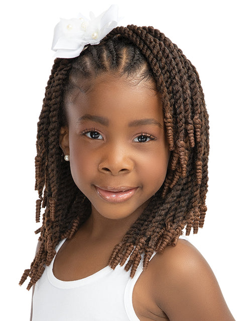 Janet Collection Nala Tress 3X TEENY SENEGAL CURL Crochet Braid 8