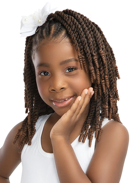 Janet Collection Nala Tress 3X TEENY SENEGAL CURL Crochet Braid 8