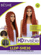 Beshe Heat Resistant Slayable Edges HD Invisible Lace Wig - LLDP SHE30