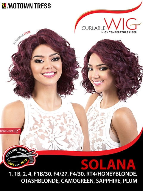 Motown Tress Curlable Premium Synthetic Wig - SOLANA