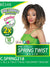 Beshe Pre-Looped 2X SPRING TWIST Crochet Braid 18