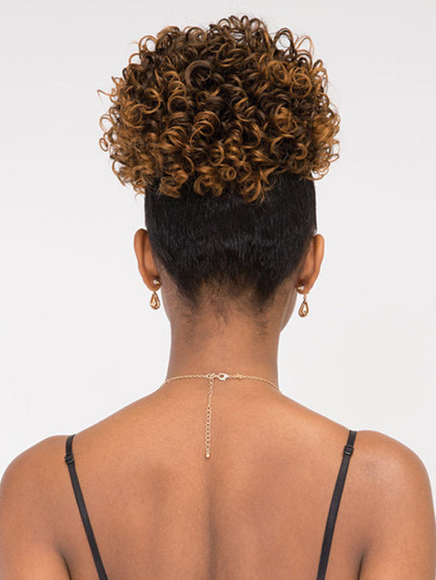 Janet Collection Playful Pineapple SPRINGY Ponytail