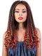 Beshe Pre-Looped 3X STRAIGHT GODDESS LOCS Crochet Braid 20