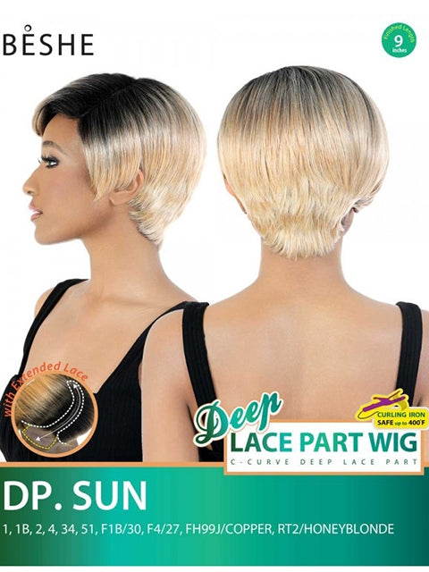 Beshe Curve Deep Part Lace Front Wig - DP.SUN