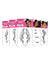 Esha Bae Hair Magic Instant Tattoo Sticker 2 Sheets