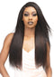 Janet Collection Melt 100% Virgin Human Hair NATURAL STRAIGHT Weave 3pcs + 4x5 HD Closure