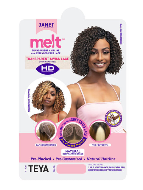 Janet Collection HD Melt Extended Part Lace Front Wig - TEYA